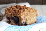 Blueberry Coffee Cake with Coconut Flour Crumble // 24 Carrot Life
