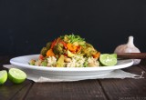 Vegetarian Curry Stew with Cashew Quinoa // 24 Carrot Life #vegetarian #vegan #glutenfree #healthy