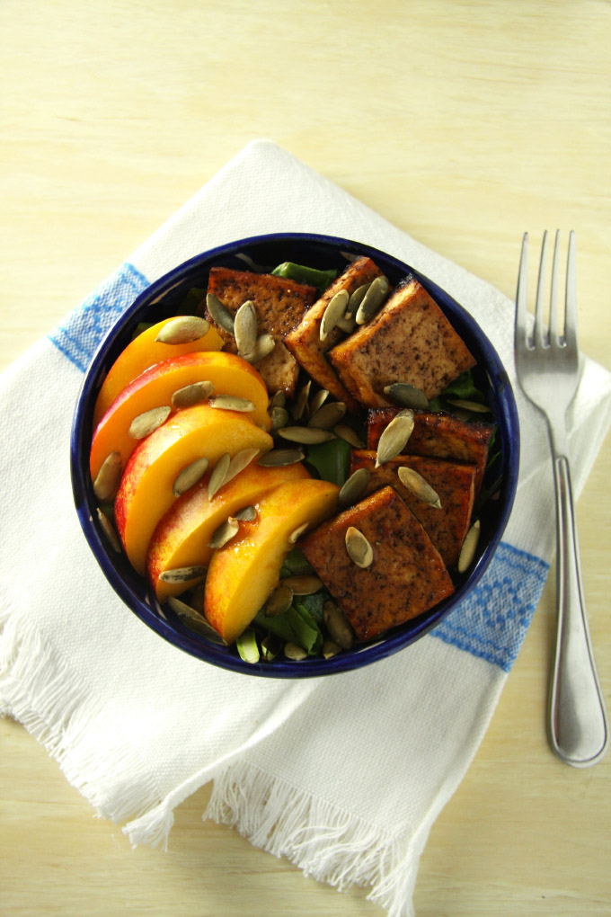 Baked Balsamic Tofu // 24 Carrot Life #vegetarian #vegan #healthy