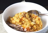 Butternut Squash Quinoa Risotto // 24 Carrot Life #quinoa #risotto #glutenfree #healthy