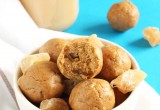 Gingersnap Cookie Energy Bites // @24carrotlife #healthy #snacks #glutenfree #vegan